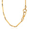 Antique Fancy Box Link Choker Necklace