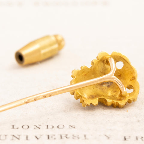 Antique French Diamond Lion Pin by Rene Boivin