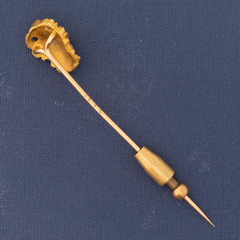Antique French Diamond Lion Pin by Rene Boivin