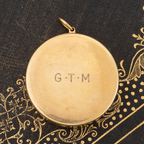 Antique Gold Charrm/Pendant Address Stamp by Tiffany & Co.