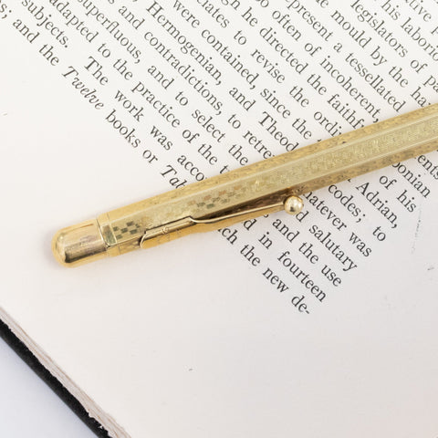 Antique Gold Pencil, 14kt