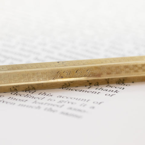 Antique Gold Pencil, 14kt