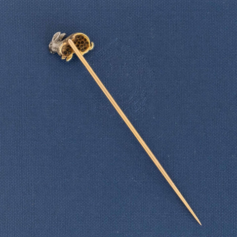 Antique Retractable Chain Pencil or Pince-Nez FOB brooch by Ketchum & MacDougall