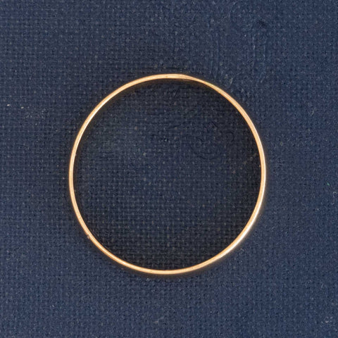 Antique Rose Gold Wedding Band, 5.20mm