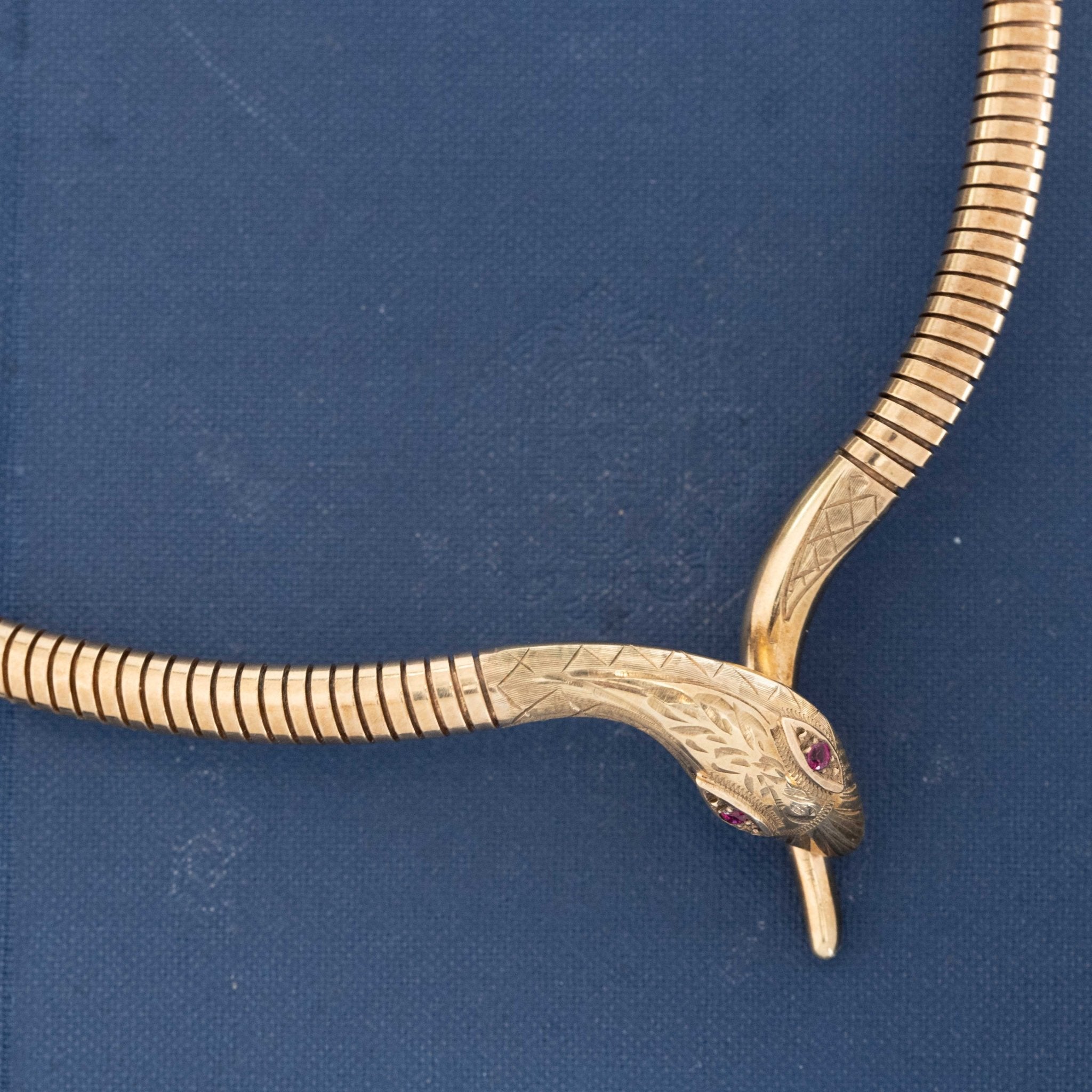 Antique Serpent Collar, English