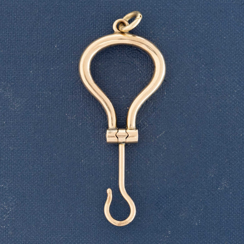 Antique Tuxedo Hook Pendant