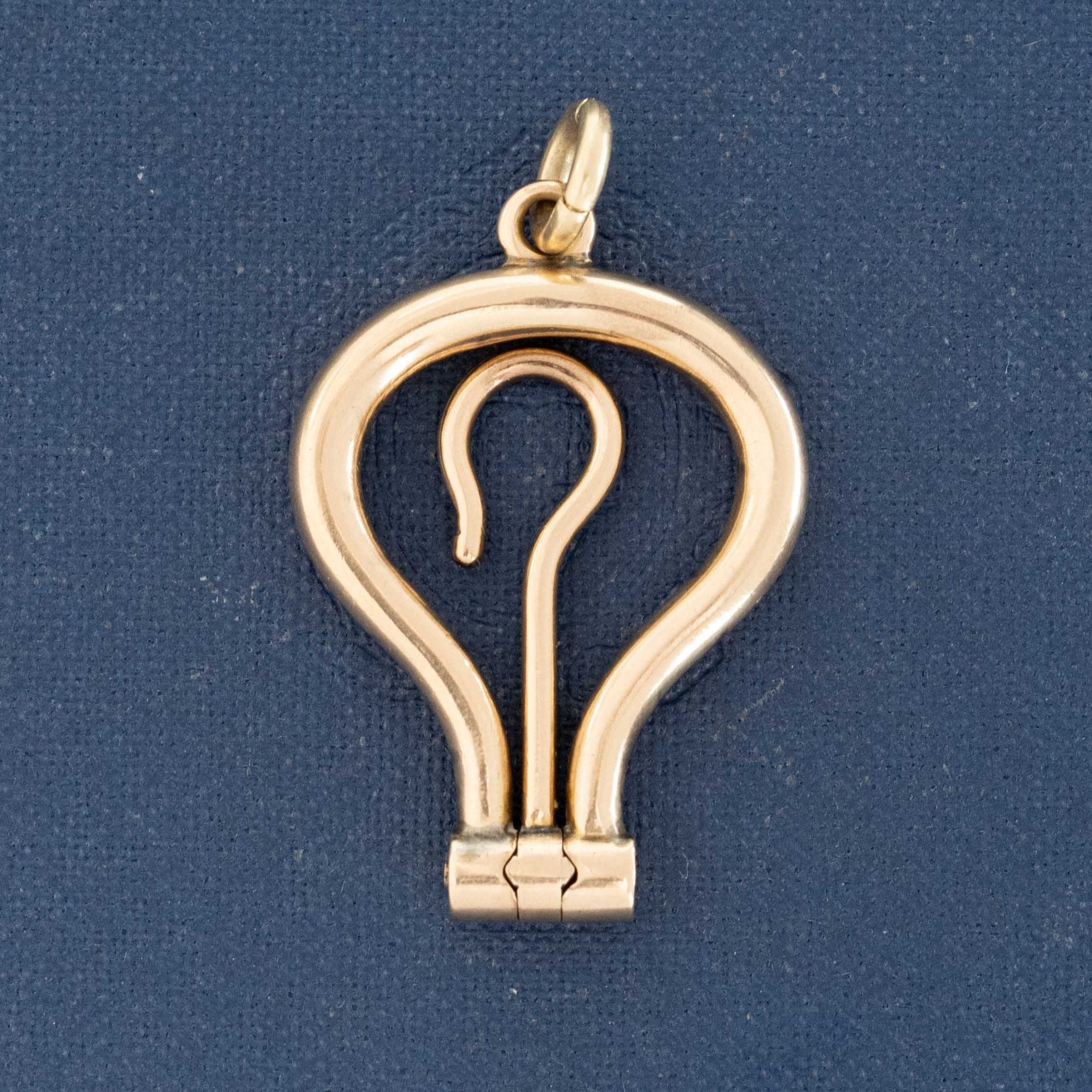 Antique Tuxedo Hook Pendant