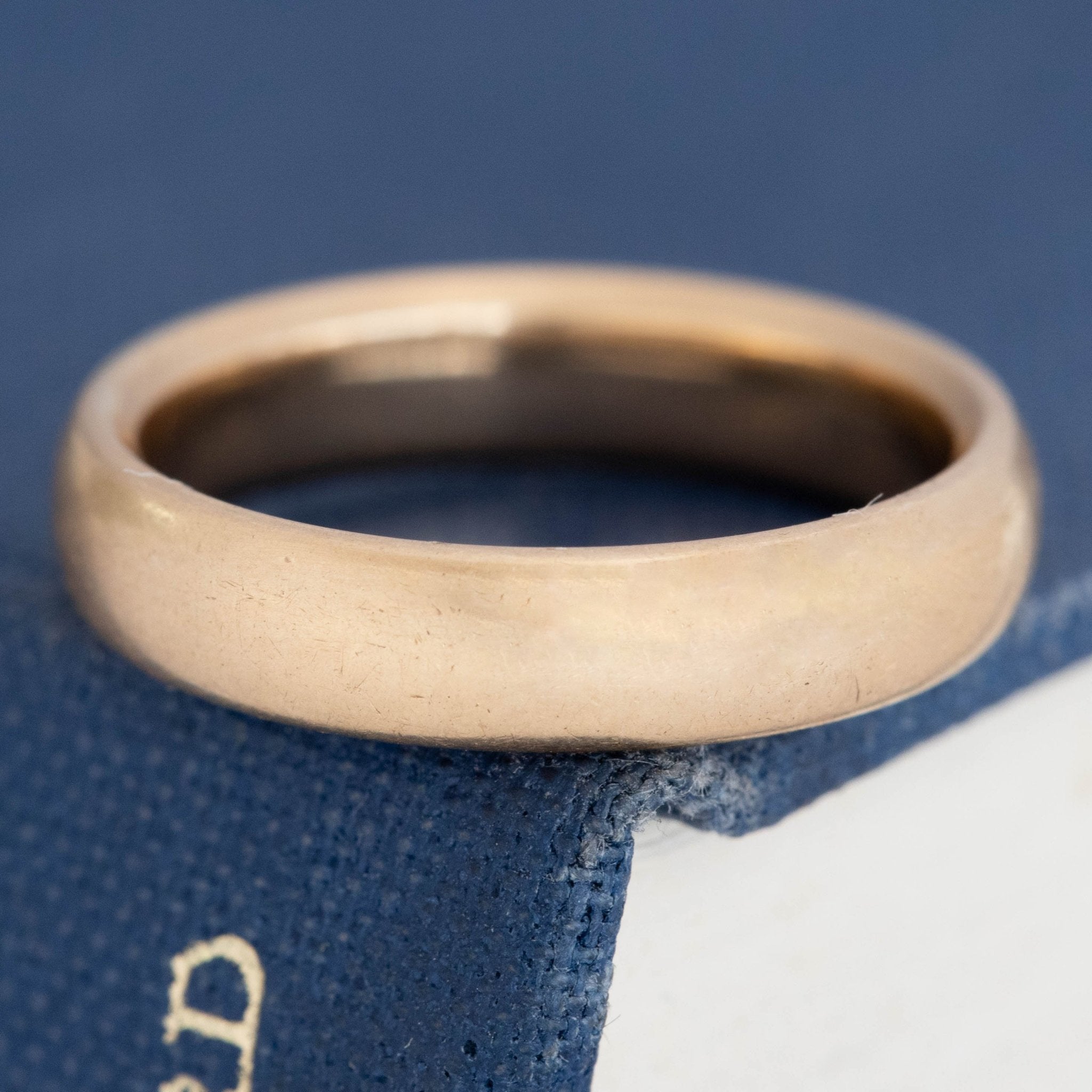 Antique Wedding Band, 4mm