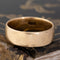 18kt yellow gold antique wedding band