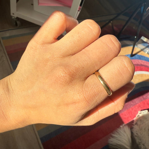 Antique Wedding Band, c. 1913