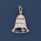 Art Deco Diamond Articulating Bell Charm