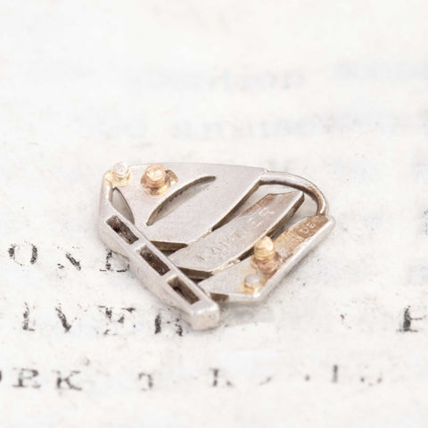 Art Deco Diamond Sailboat Charm, by Cartier