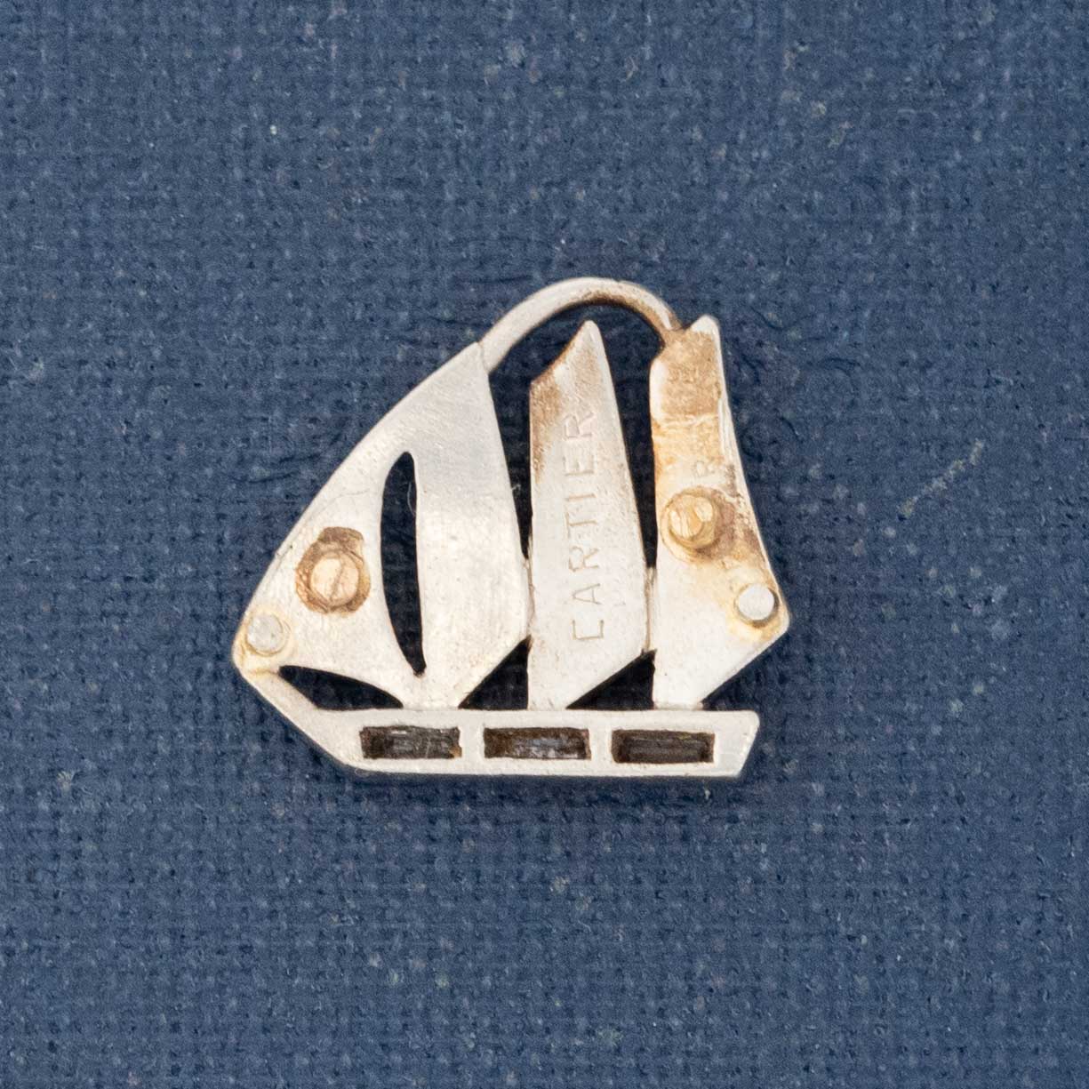 Art Deco Diamond Sailboat Charm, by Cartier