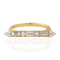 Baguette Bar Ring, by Jude Frances