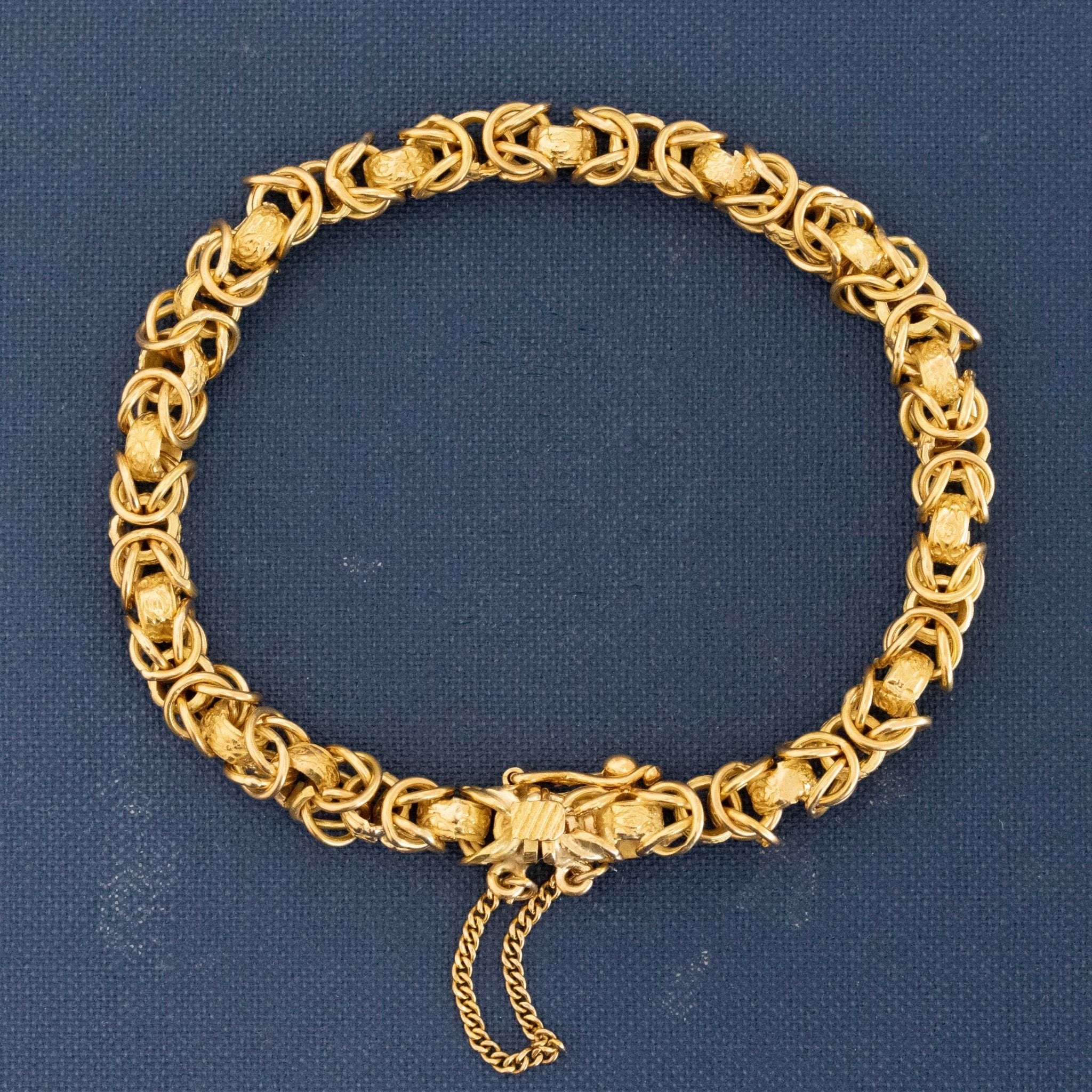 Byzantine Gold Coil Bracelet