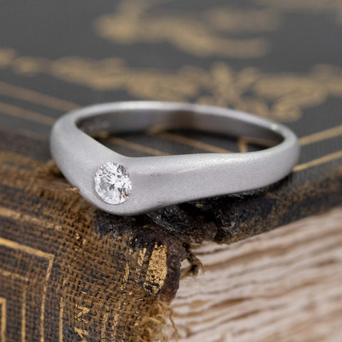 Curved Diamond Band, by Elsa Peretti for Tiffany & Co.
