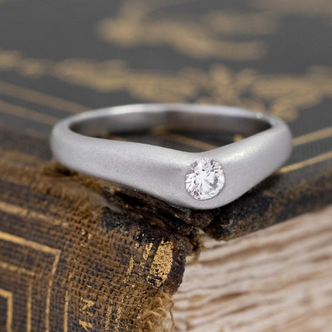 Curved Diamond Band, by Elsa Peretti for Tiffany & Co.