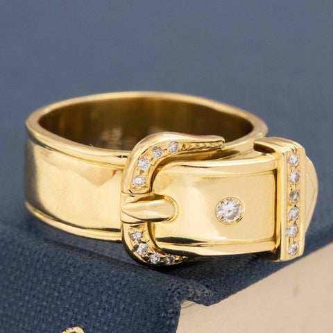 Diamond Buckle Band by Hermes