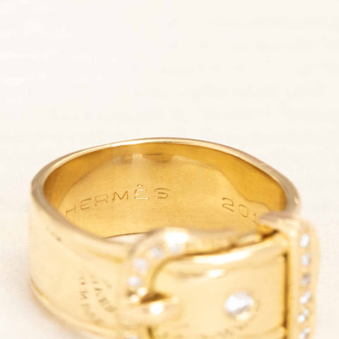 Diamond Buckle Band by Hermes
