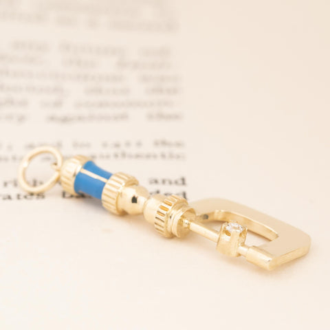 Diamond Clamp Tool Charm