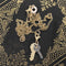 Diamond & Gold Keys Pendant by Marroni