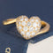 Diamond Heart Pave Ring, by Cartier