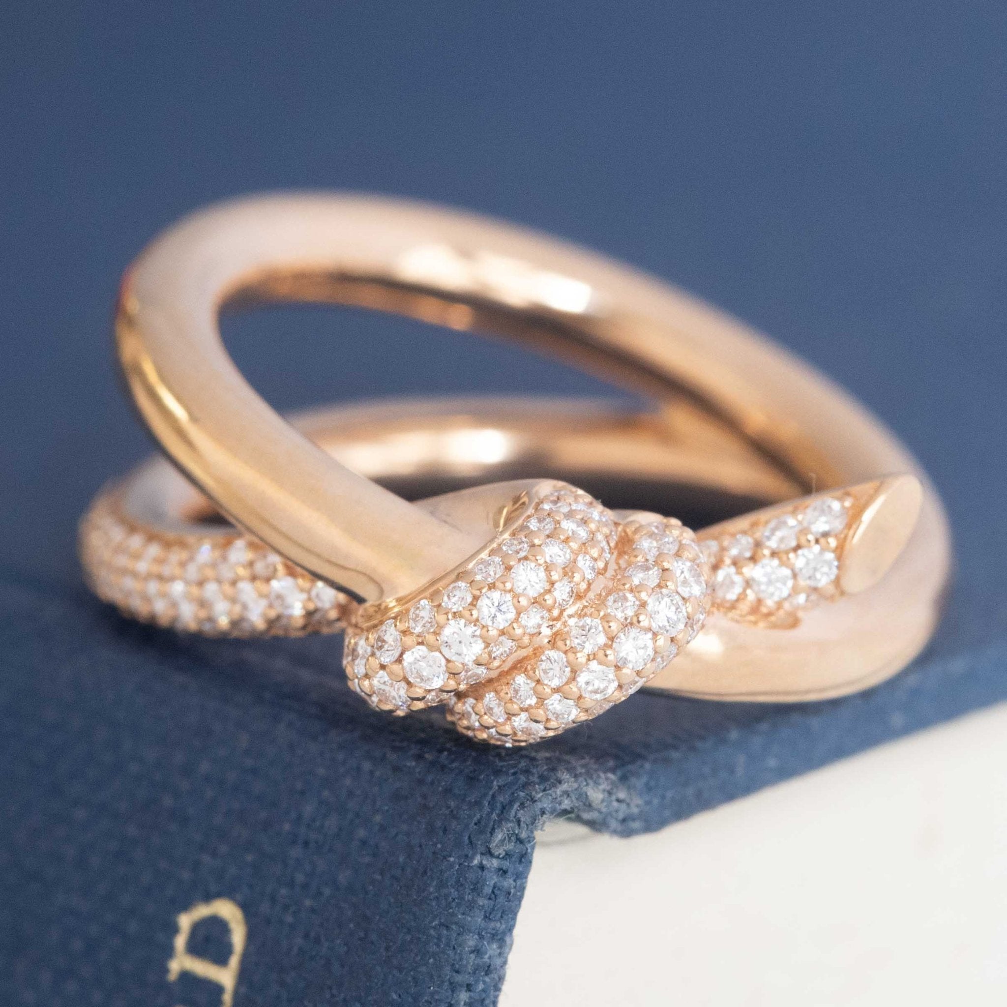 Diamond Knot Ring by Tiffany & Co.