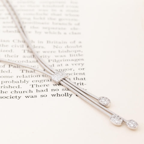 Diamond Lavaliere Necklace by Marco Bicego