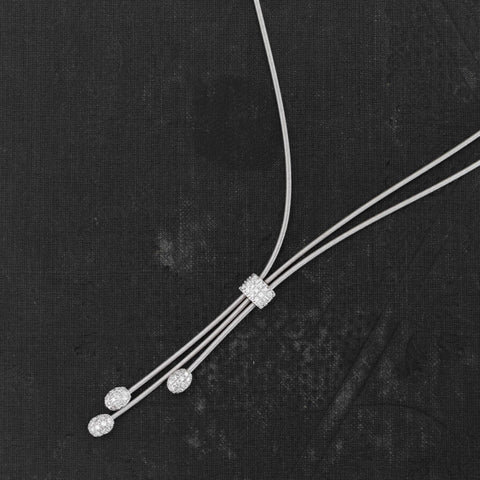 Diamond Lavaliere Necklace by Marco Bicego