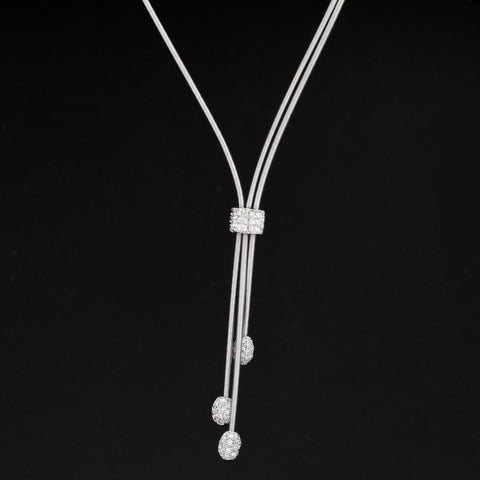 Diamond Lavaliere Necklace by Marco Bicego
