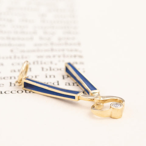 Diamond Pincer Tool Charm