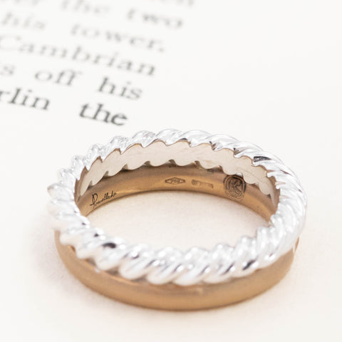 Diamond Rope Band by Pomellato