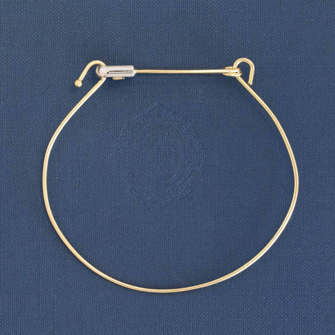 Diamond Safety Pin Bangle