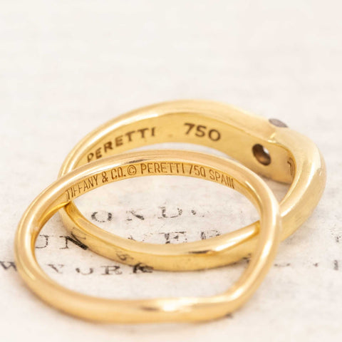Diamond Wedding Set, by Elsa Peretti for Tiffany & Co.