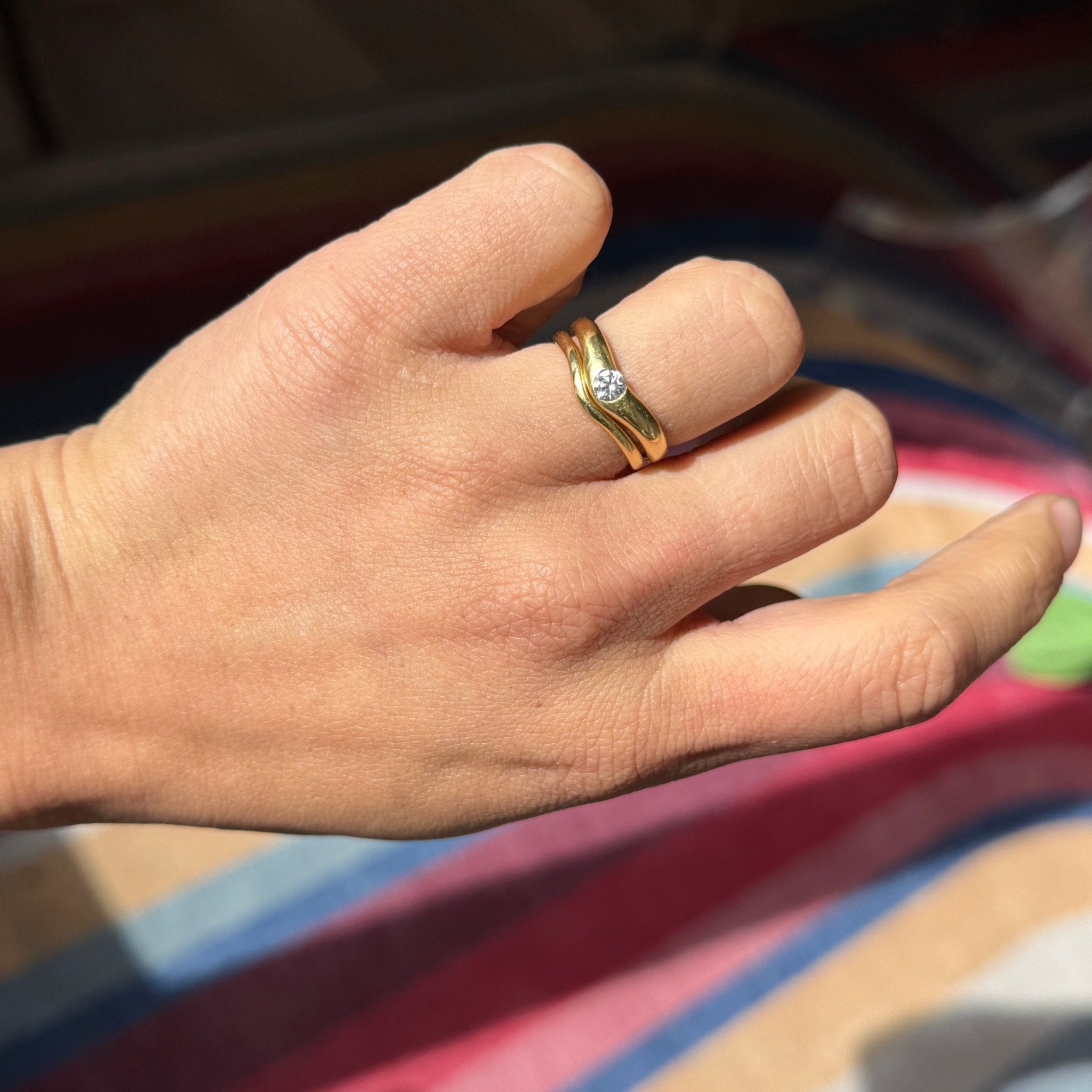 Diamond Wedding Set, by Elsa Peretti for Tiffany & Co.