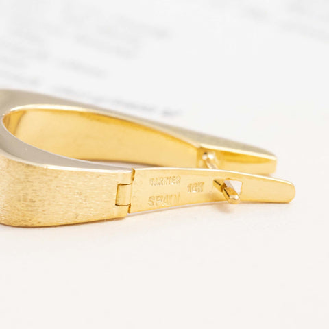Door Knocker Hoop Earrings by Cartier