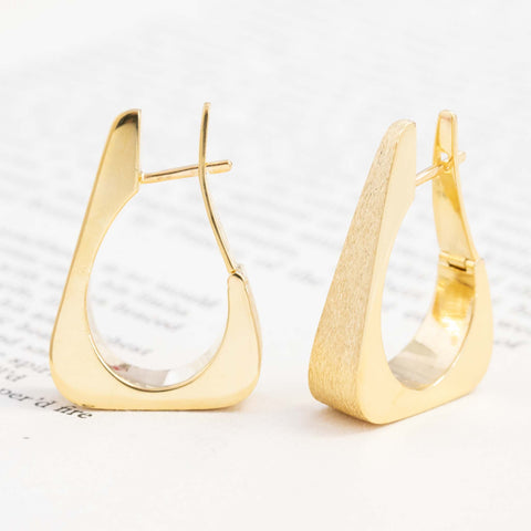 Door Knocker Hoop Earrings by Cartier