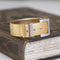 Edwardian-era Gold and Platinum Buckle Bangle