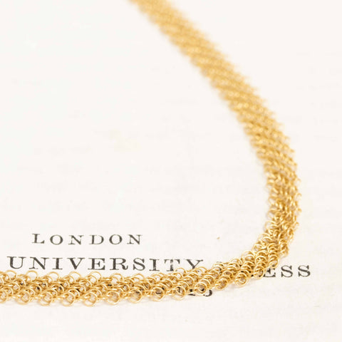 Elsa Perreti Somerset Mesh Necklace by Tiffany & Co.
