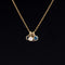 Gemstone Lollipop Bezel Pendant