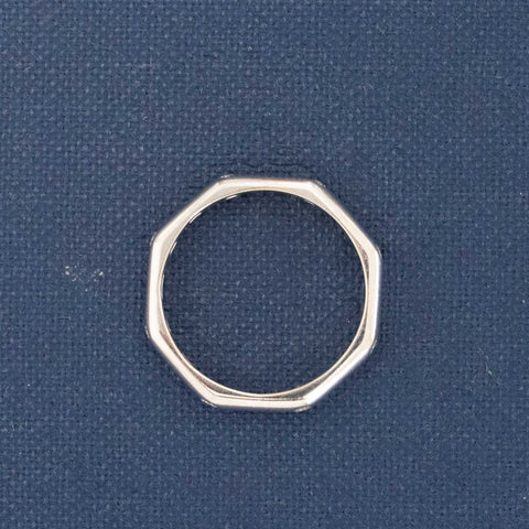 Geometric Diamond Band by Bvlgari