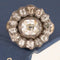 1.65ctw Georgian Old Mine Cut Diamond Collet Cluster Ring
