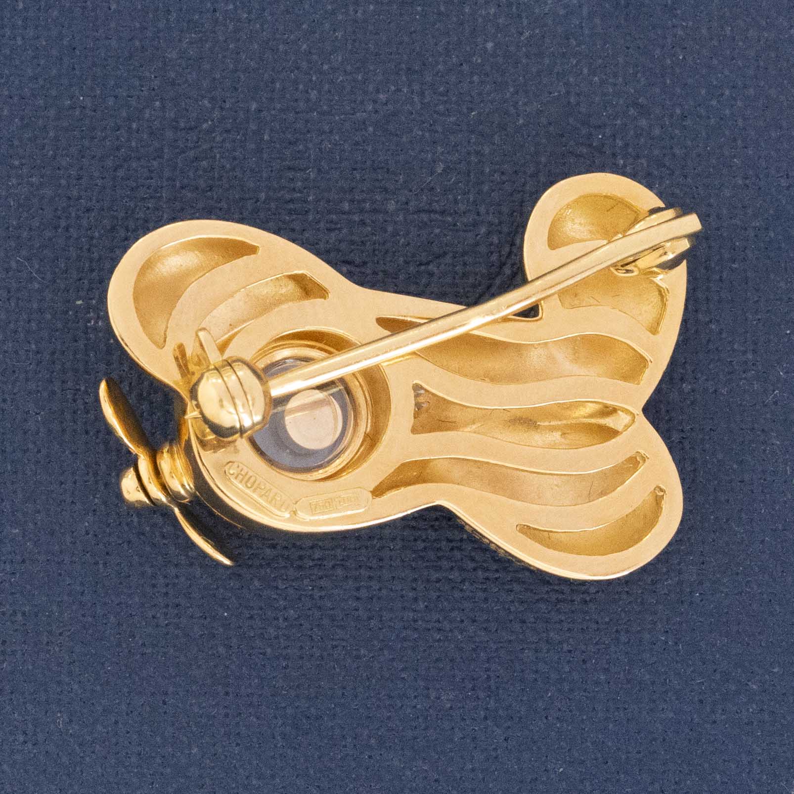Happy Diamond Airplane Brooch by Chopard