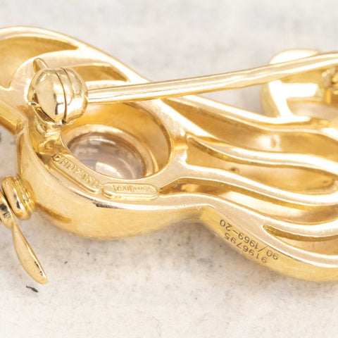 Happy Diamond Airplane Brooch by Chopard