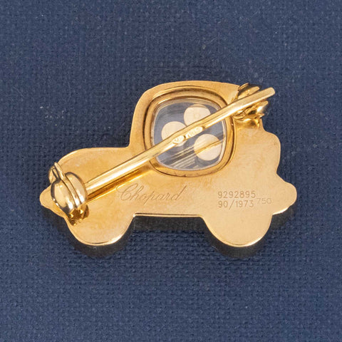 Happy Diamond Car Brooch by Chopard