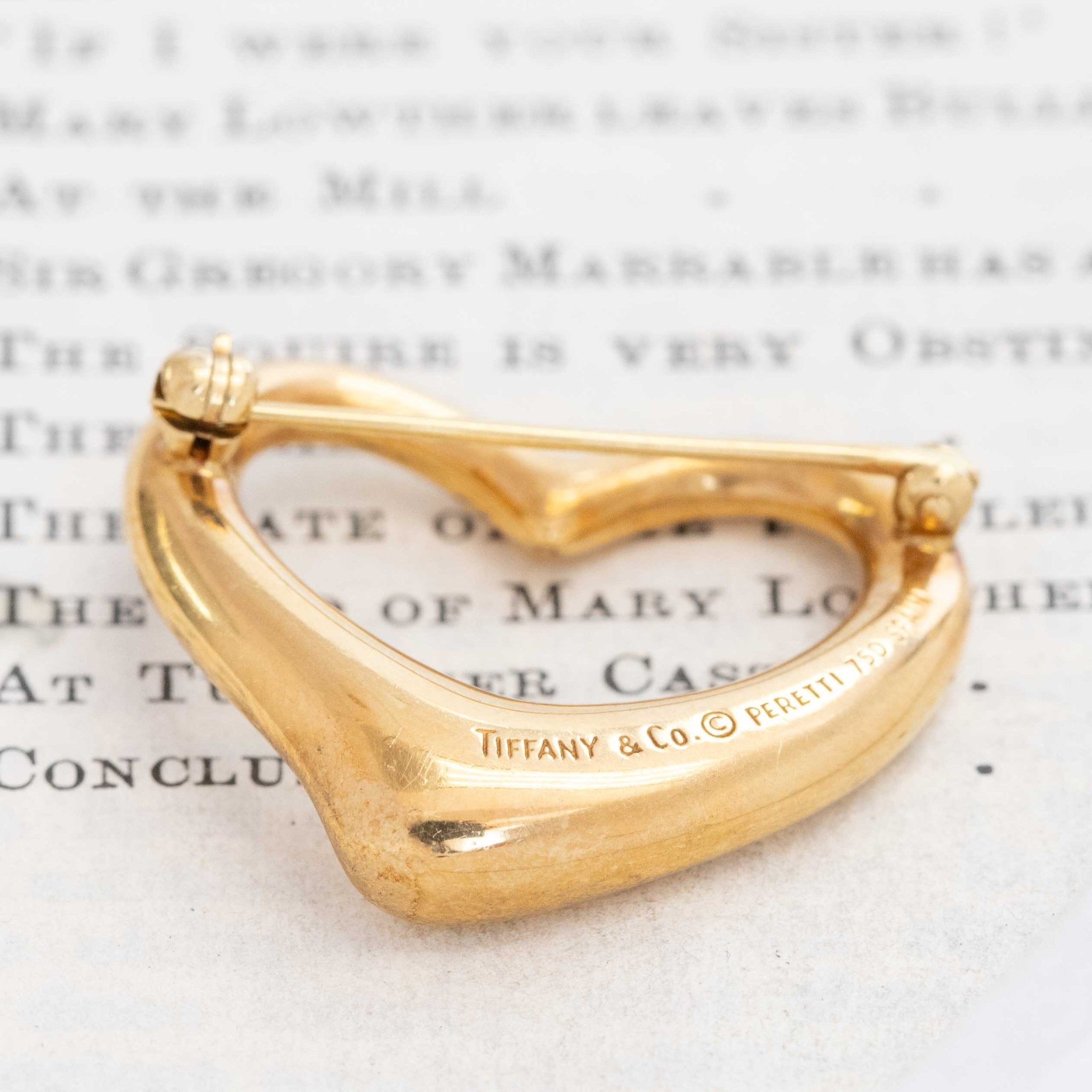 Heart Brooch, by Elsa Peretti for Tiffany & Co.