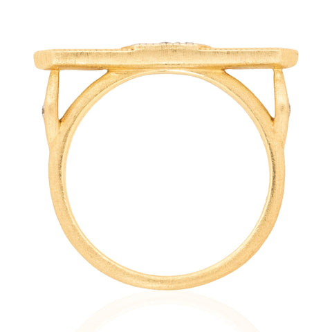 Hex Bar Ring, by Jude Frances