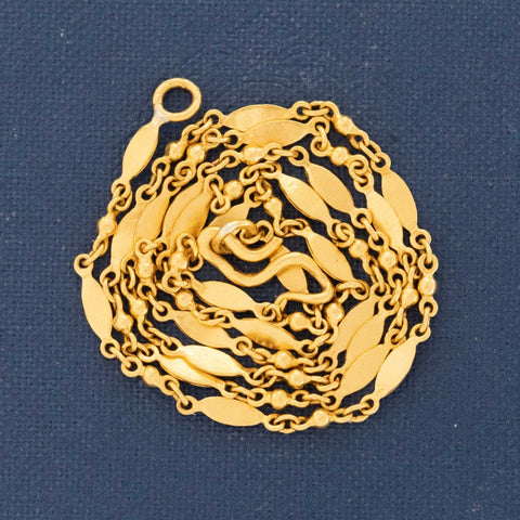 High Karat Fancy Link Chain