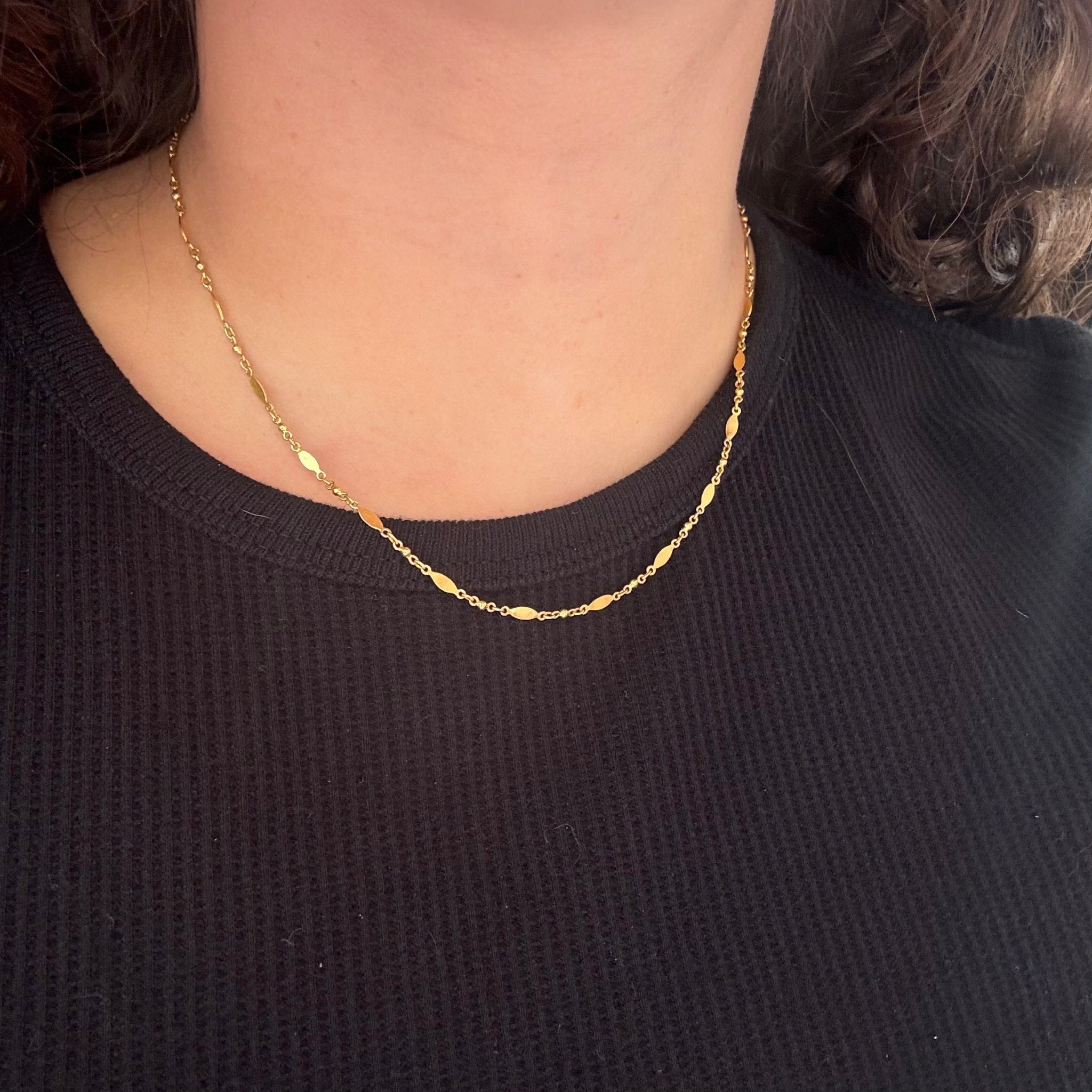 High Karat Fancy Link Chain