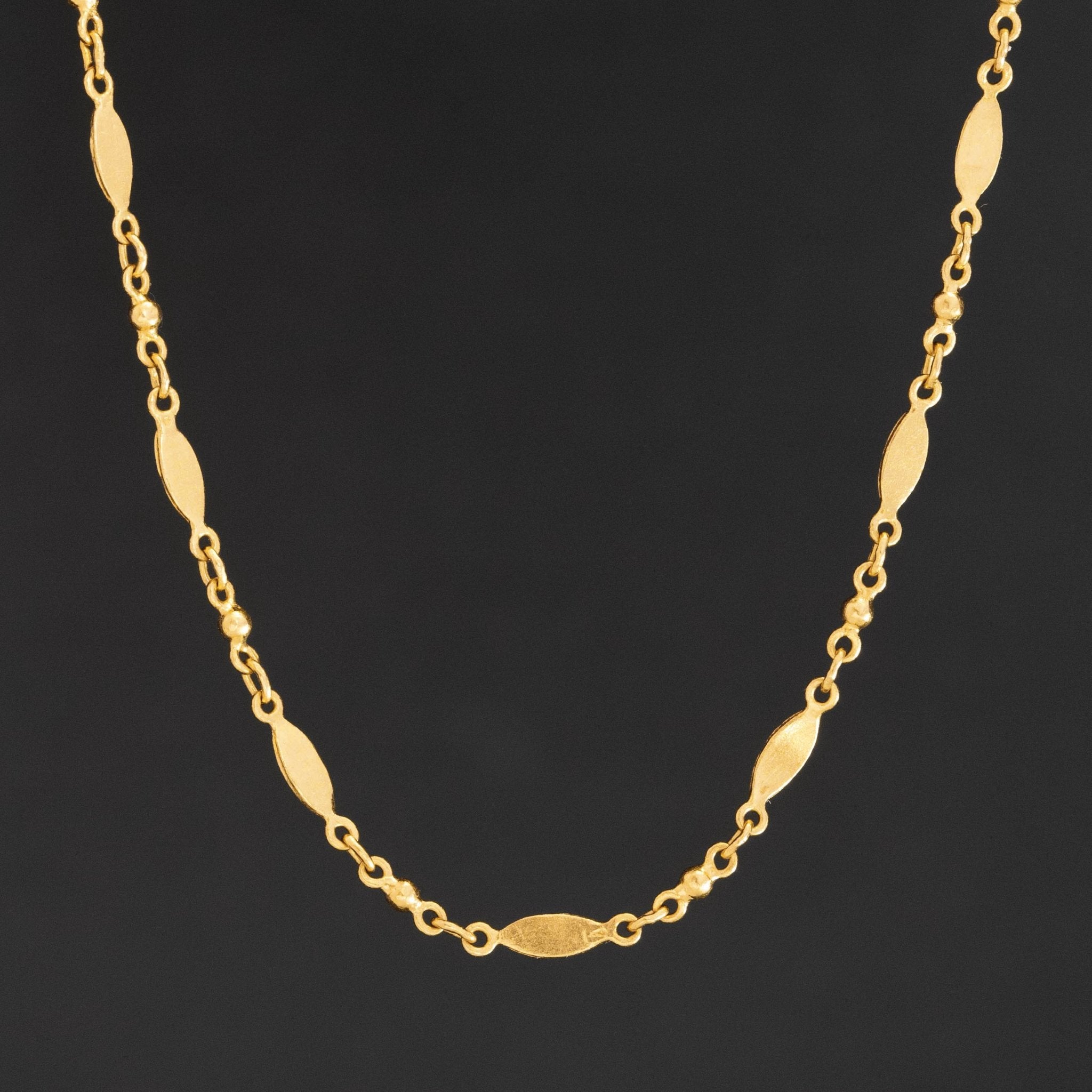 High Karat Fancy Link Chain